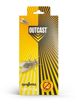 Наліпки від мух Outcast, 4 шт Сінгента 22 фото
